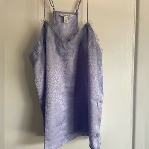 Lilac cheetah top